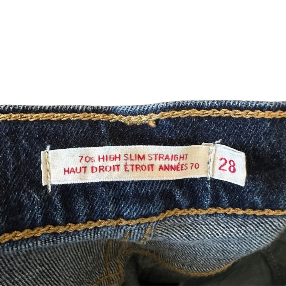 Levi's | 70's High Slim Straight Jeans Size 28 - Picture 8 of 14